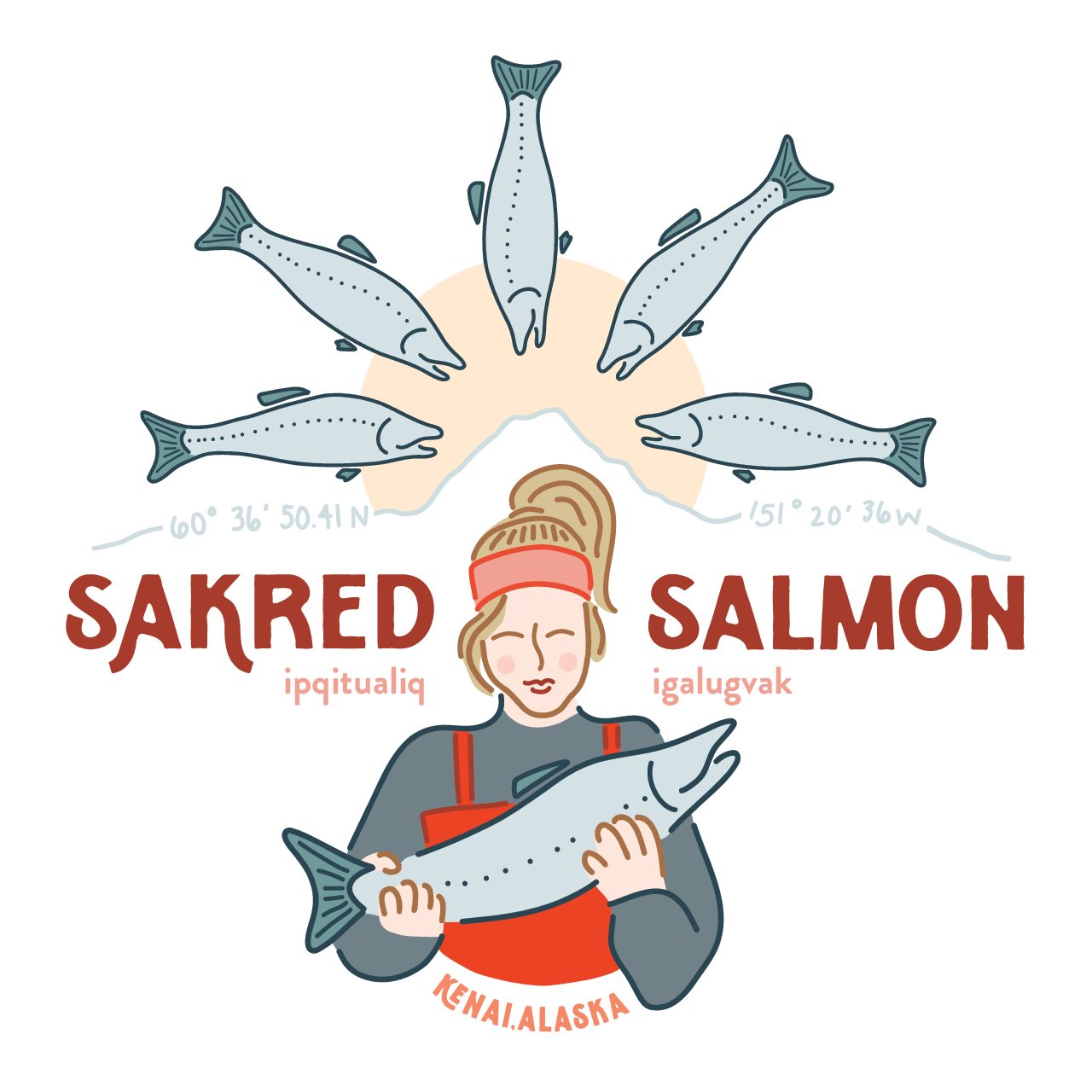 Sakred Salmon logo