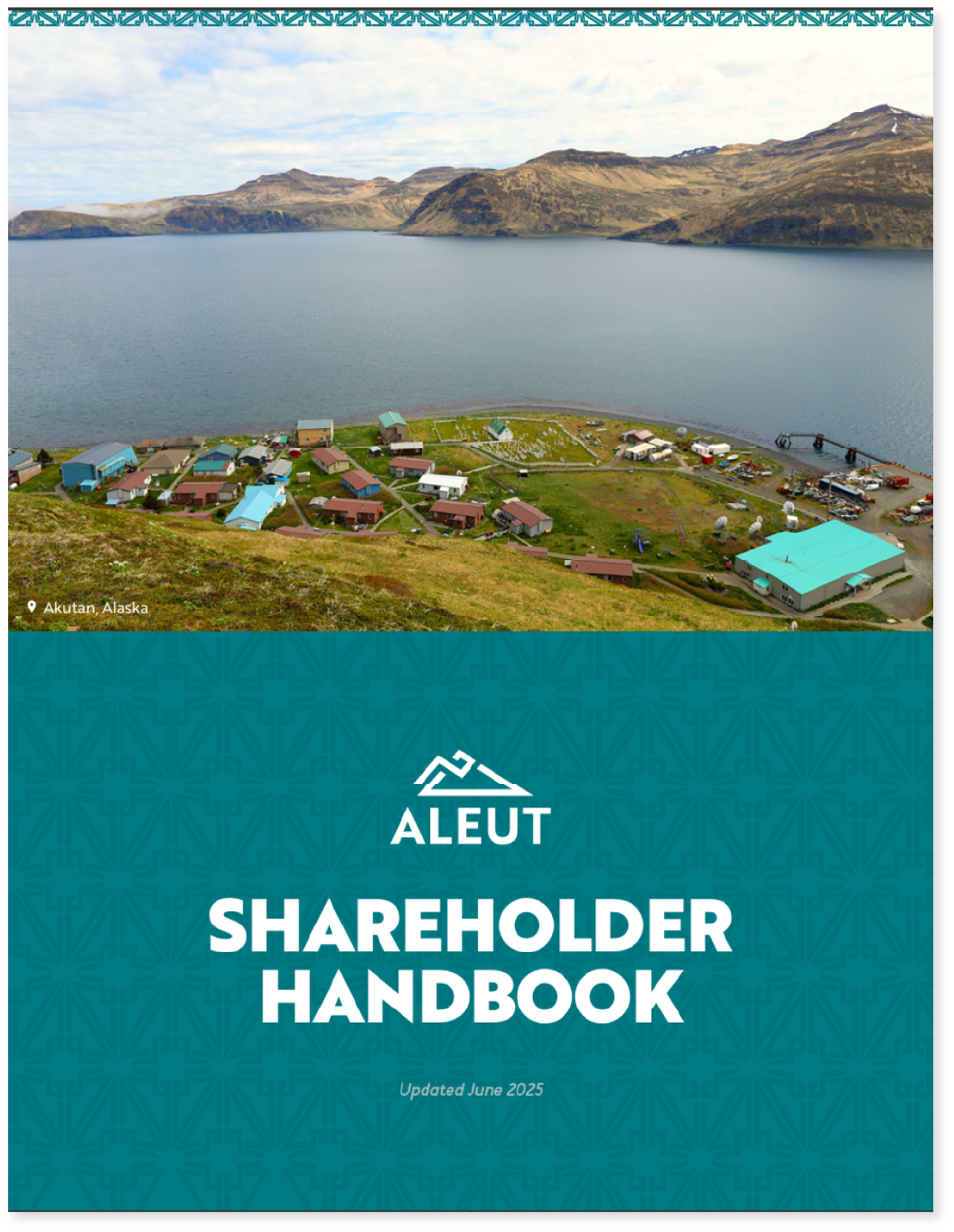 Aleut Shareholder Handbook Cover